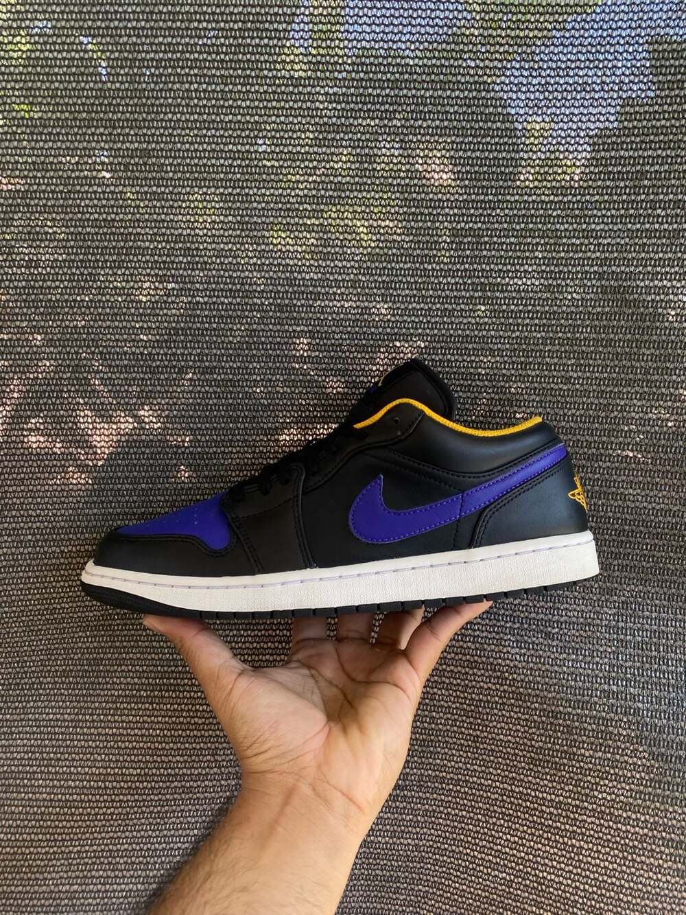 Air Jordan 1 Low 'Dark Concord' (Lakers)